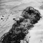 Wreckage from German zeppelin Hindenburg
