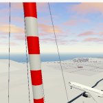 plane hitting tower