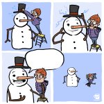 Insufferable Snowman meme