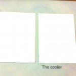 _____ , The cooler _____