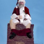 Santa pooping