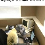 Monkey Business | the smart and asian kid arguing if he answer was 5 or 4 ME WHO GOT SOUTH KOREA | image tagged in memes,monkey business,school,funny,monkey puppet | made w/ Imgflip meme maker