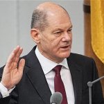 olaf scholz swears