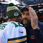 Matt Nagy and Aaron Rodgers