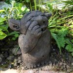Nose-picking garden Troll