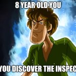inspect tool | 8 YEAR OLD YOU WHEN YOU DISCOVER THE INSPECT TOOL | image tagged in ultra instinct shaggy | made w/ Imgflip meme maker