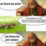 let there be ant eaters template