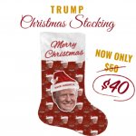 Trump Christmas Stocking