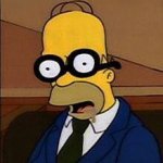 Homer Sleep Jury Glasses