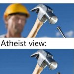 Rational view atheist view meme