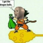 Goku got the dragonballs