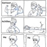 get it????? | image tagged in every legend has a weakness,dark humor | made w/ Imgflip meme maker