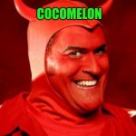 Devil Bruce | COCOMELON | image tagged in devil bruce | made w/ Imgflip meme maker