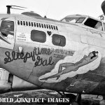 Sleepytime Gal B-17 WWII nose art