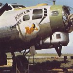 Knockout Dropper B-17 WWII nose art
