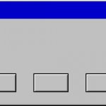 Windows 95 Error Blank template