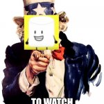 ok | I WANT YOU; TO WATCH INANIMATE INSANITY | image tagged in uncle sam pointing finger,inanimate insanity | made w/ Imgflip meme maker