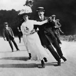 Roller skating 1909 meme