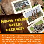 Kenya Luxury Safari Packages