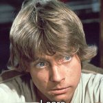 Luke Skywalker-I care template