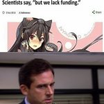 here come the weebs | image tagged in michael dont,genetics,the office | made w/ Imgflip meme maker