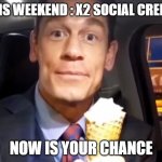 You see it everywhere nowadays. | THIS WEEKEND : X2 SOCIAL CREDIT; NOW IS YOUR CHANCE | image tagged in bing chilling,social credit,china | made w/ Imgflip meme maker