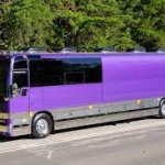 Purple bus