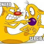 Bolsonaro and Sergio Moro are the same | BOLSONARO; SERGIO MORO | image tagged in catdog,brazil,political meme,politics,bolsonaro,funny | made w/ Imgflip meme maker
