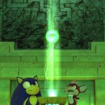 Sonic and Chip go to the Sonic Unleashed Shrine