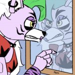 Roxy in the Mirror template