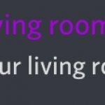 check your living room