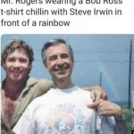 Mr Rogers Steve Irwin