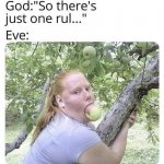 God vs. Eve meme