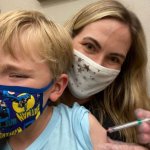 Woke Woman Gives Crying Child Covid Vaccine meme