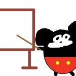 Mickey Mouse teacher