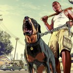 GTA 5 Franklin and his dog Chop template
