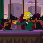 Mr. Burns and the hounds
