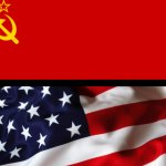 USSR vs USA flags (Tyranny vs Freedom)  (Communism vs Capitalism meme