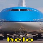KLM 4805 helo meme
