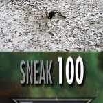 Dalmatian snow camouflage | image tagged in sneak 100,dogs,funny,memes,i pulled a sneaky,the trickster | made w/ Imgflip meme maker