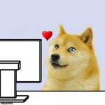i love you guys <3 | image tagged in hacker doge | made w/ Imgflip meme maker