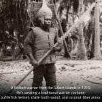 Kiribati warrior