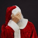 Santa facepalm