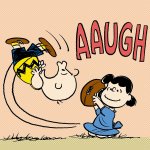 Lucy charlie brown football