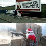 Crazy sign | image tagged in memes,hohoho,funny,you had one job,you had one job just the one,santa claus | made w/ Imgflip meme maker