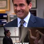 V7 | ME WAITING TO BE THE LAST PERSON OF 2021 TO POST A MEME; AND THE FIRST OF 2022 | image tagged in michael scott stressed celebrate | made w/ Imgflip meme maker
