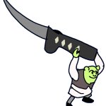 Shrek knife