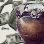 sloth money meme