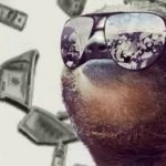 sloth money gif GIF Template