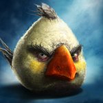 Realistic Angry Bird (Mathilda) meme